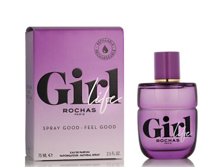 Women s Perfume Rochas Girl Life EDP 75 ml For Sale