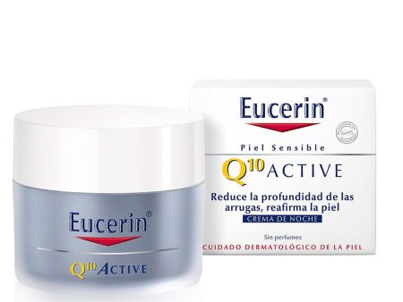 Anti-Wrinkle Night Cream Eucerin Q10 Night Active Online Sale