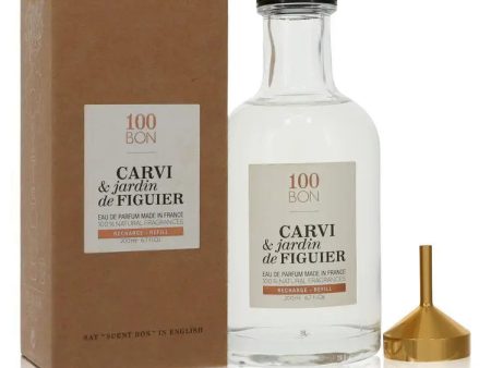 100BON Carvi & Jardin De Figuier Eau de Parfum 200ml Refill | Natural, Fruity & Floral Unisex Fragrance Supply