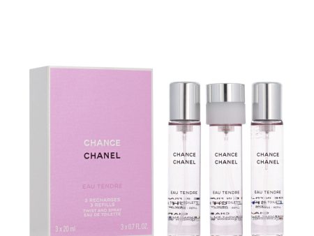 Women s Perfume Set Chanel Chance Eau Tendre 3 Pieces Sale