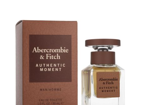 Abercrombie & Fitch Authentic Moment Eau de Toilette – Energizing and Fresh Fragrance for Men | 30ml For Discount