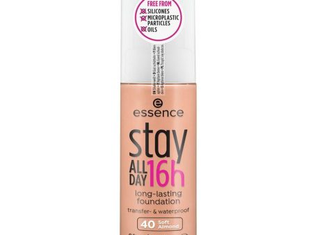 Crème Make-up Base Essence Stay All Day 16H 40-soft almond (30 ml) Online Sale