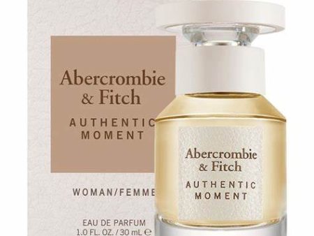 Abercrombie & Fitch Authentic Moment Woman Eau de Parfum 30 ml Spray | Playful, Fruity & Floral Fragrance Online Sale