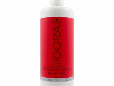 Activating Liquid Schwarzkopf Igora Royal 30 vol 9 % 1 L For Cheap