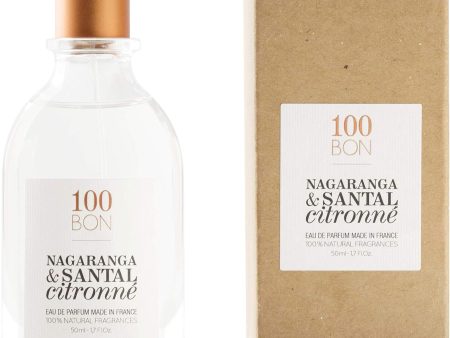 100BON Nagaranga & Santal Citronné Refillable Eau de Parfum 50ml | Vibrant Citrus & Warm Woody Unisex Fragrance Supply