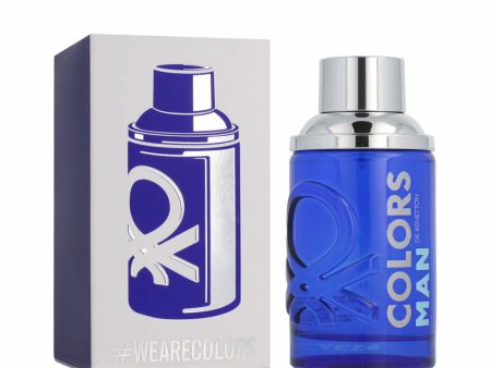 Men s Perfume Benetton Colors de Benetton Men Blue EDT 100 ml Online now