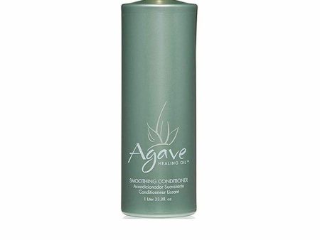 Agave Healing Oil Smoothing Conditioner – 1 Liter | Professional-Grade, Paraben-Free Formula for Frizz Control and Enhanced Shine For Discount