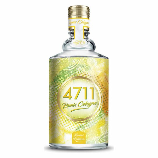 4711 Remix Cologne Lemon Edition 2020 Eau de Cologne - 100ml | Unisex Perfume with Bright Citrus Zest For Cheap