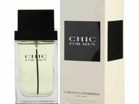 Men s Perfume Carolina Herrera EDT Chic for Men (100 ml) on Sale