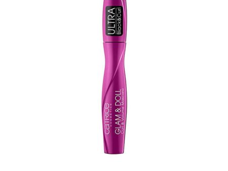 Volume Effect Mascara Catrice Glam & Doll Ultra Nº 010 Black Double (10 ml) Online Hot Sale