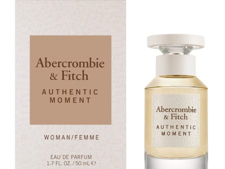 Abercrombie & Fitch Authentic Moment Woman Eau de Parfum 50 ml Spray | Playful, Fruity & Floral Fragrance Hot on Sale