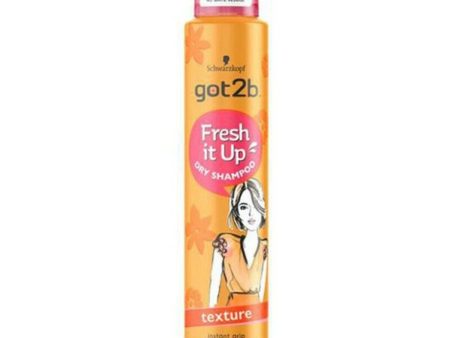 Dry Shampoo Got2b Texture Schwarzkopf GOT08 200 ml Cheap