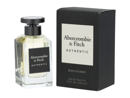 Abercrombie & Fitch Authentic Man Eau de Toilette 100ml | Fresh, Masculine & Modern Fragrance Hot on Sale