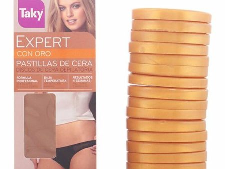 Hair Removal Wax Tablets Taky Expert Oro (300 g) Cheap