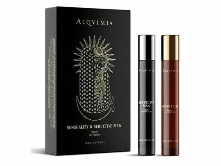 Erotic Perfume Set Alqvimia Sensuality & Seductive Man (2 pcs) Discount