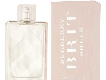 Women s Perfume Burberry EDT 100 ml Brit Sheer Online Sale