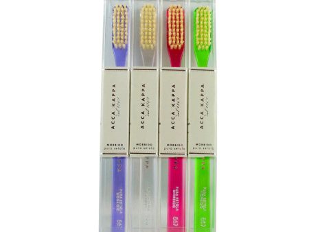 Acca Kappa Soft Badger Pure Bristle Toothbrush - Model 567 | Premium Oral Care Online Hot Sale