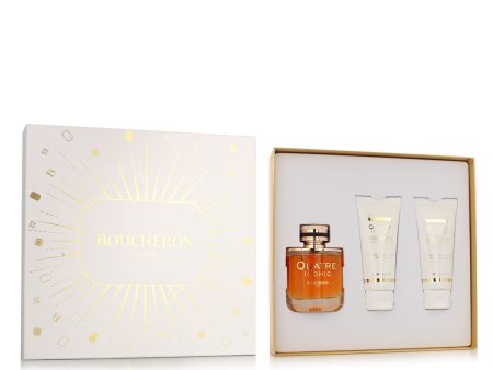 Women s Perfume Set Boucheron Quatre Iconic EDP 3 Pieces For Sale