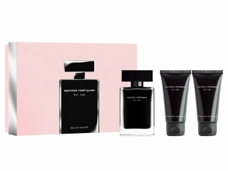 Women s Perfume Set Narciso Rodriguez For Her EDT 3 Pieces Fashion