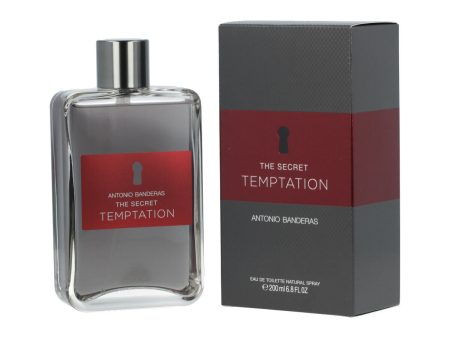 Men s Perfume Antonio Banderas EDT The secret temptation 200 ml For Discount