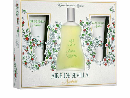 Aire de Sevilla Agua Fresca de Azahar Women’s Perfume Gift Set - 3 Pieces | Refreshing Floral Elegance Hot on Sale