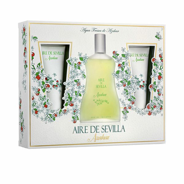 Aire de Sevilla Agua Fresca de Azahar Women’s Perfume Gift Set - 3 Pieces | Refreshing Floral Elegance Hot on Sale