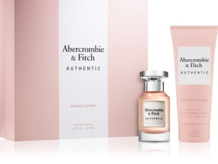 Abercrombie & Fitch Authentic Woman Gift Set - 50ml Eau de Parfum & 200ml Body Lotion Fashion